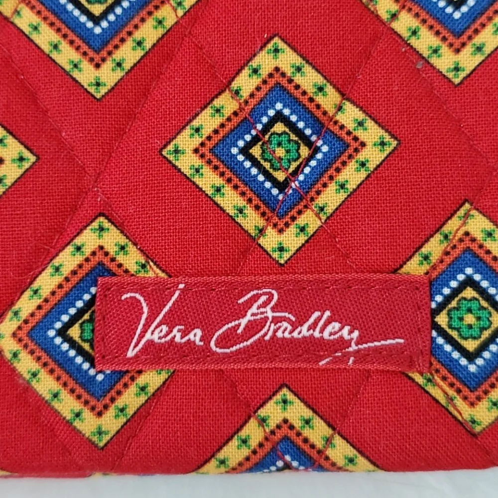 Vera Bradley red floral photos frame